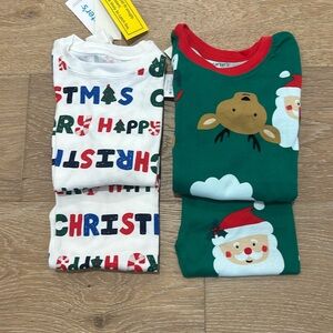 ***NEW*** TWO Christmas cotton Pjs